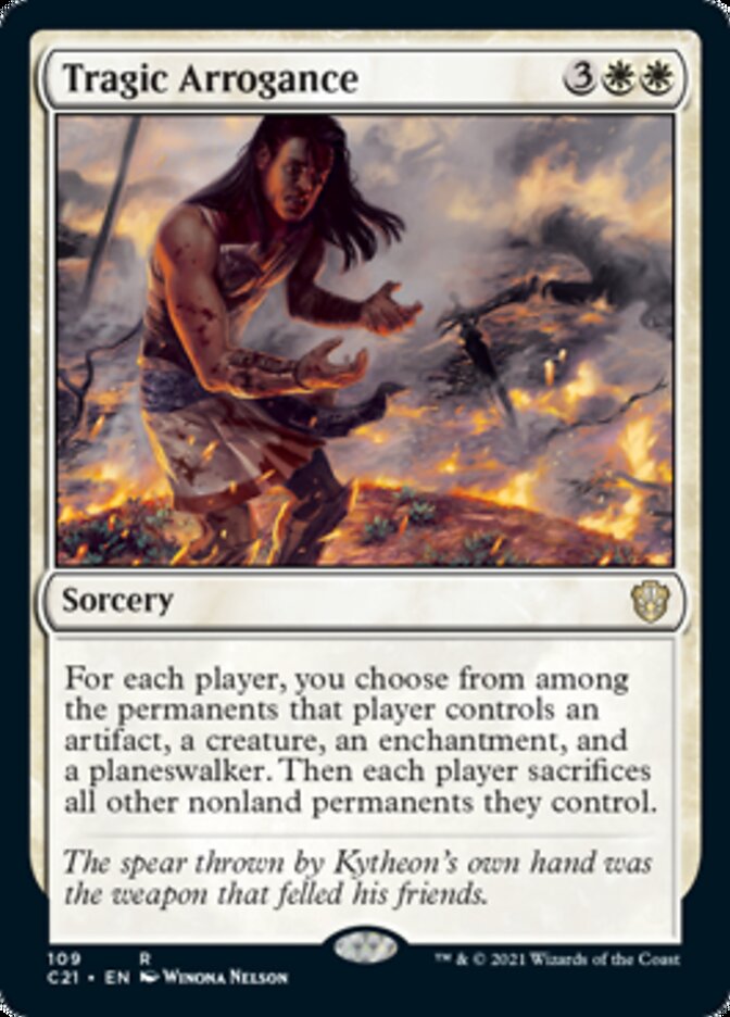Tragic Arrogance [Commander 2021] MTG Single Magic: The Gathering | Red Claw Gaming
