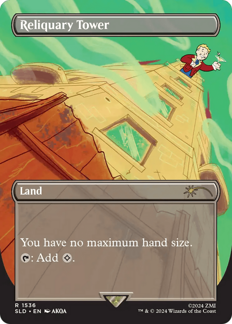 Reliquary Tower (1536) [Secret Lair Drop Series] MTG Single Magic: The Gathering | Red Claw Gaming