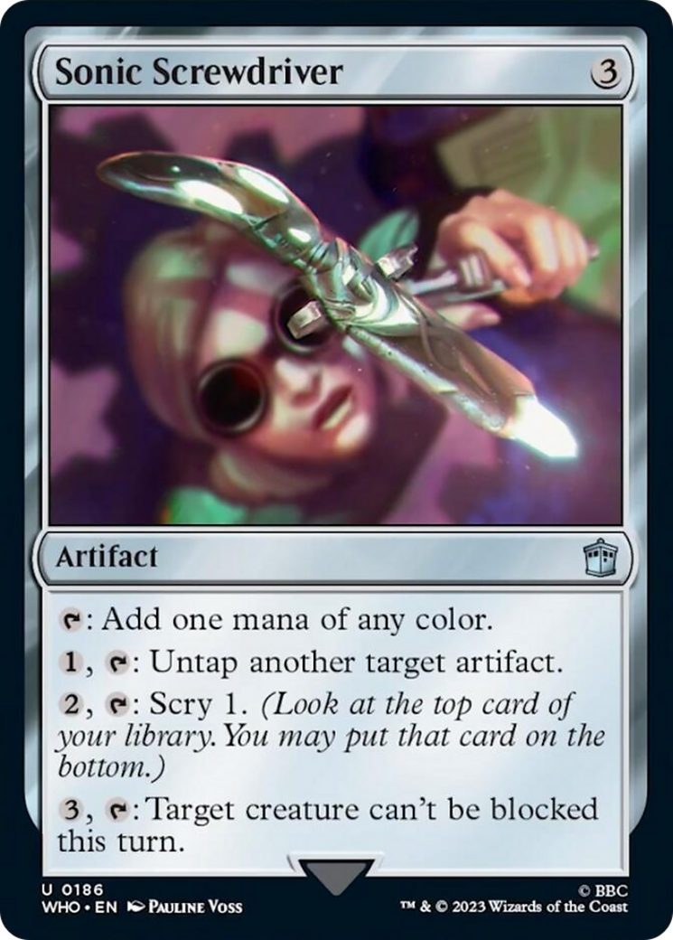 Sonic Screwdriver (0186) [Doctor Who] MTG Single Magic: The Gathering    | Red Claw Gaming