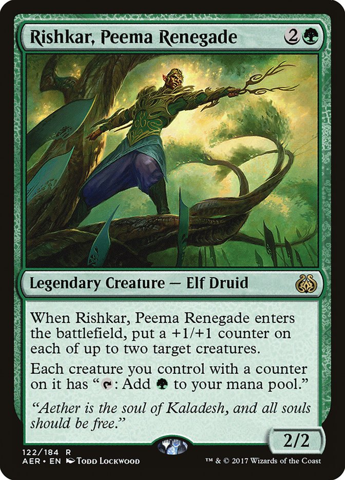 Rishkar, Peema Renegade [Aether Revolt] MTG Single Magic: The Gathering | Red Claw Gaming