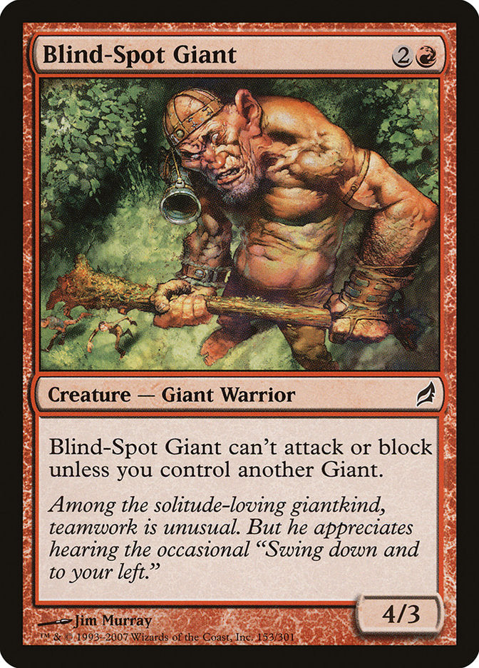 Blind-Spot Giant [Lorwyn] MTG Single Magic: The Gathering | Red Claw Gaming