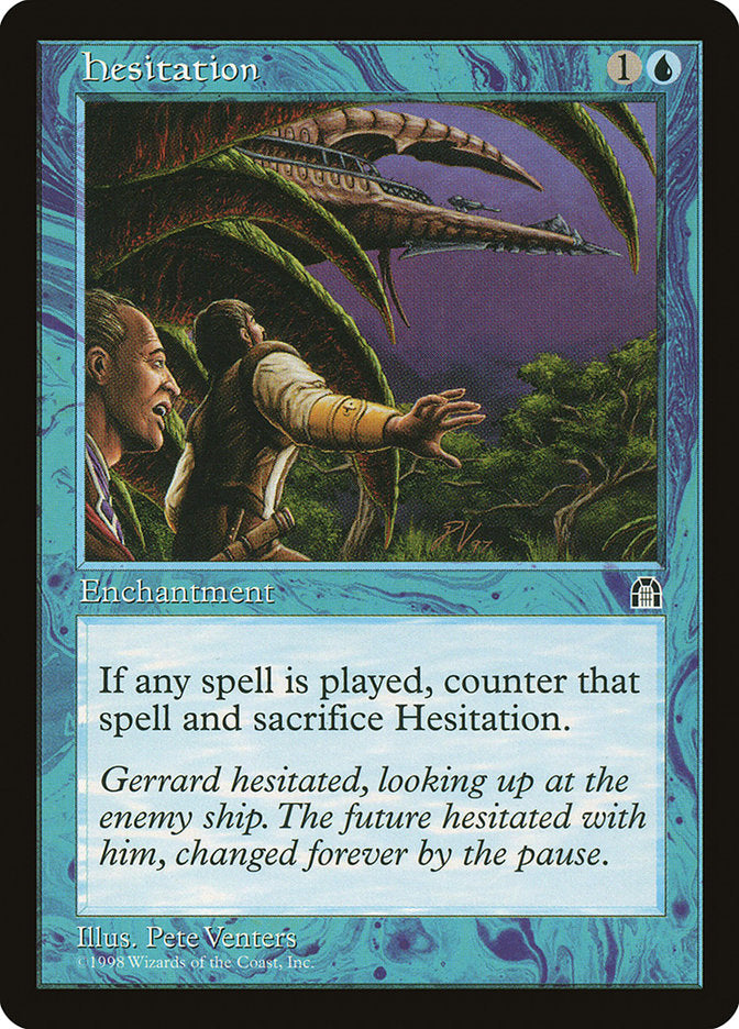 Hesitation [Stronghold] MTG Single Magic: The Gathering | Red Claw Gaming