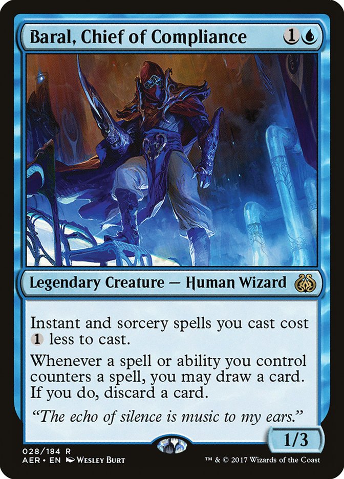 Baral, Chief of Compliance [Aether Revolt] MTG Single Magic: The Gathering | Red Claw Gaming