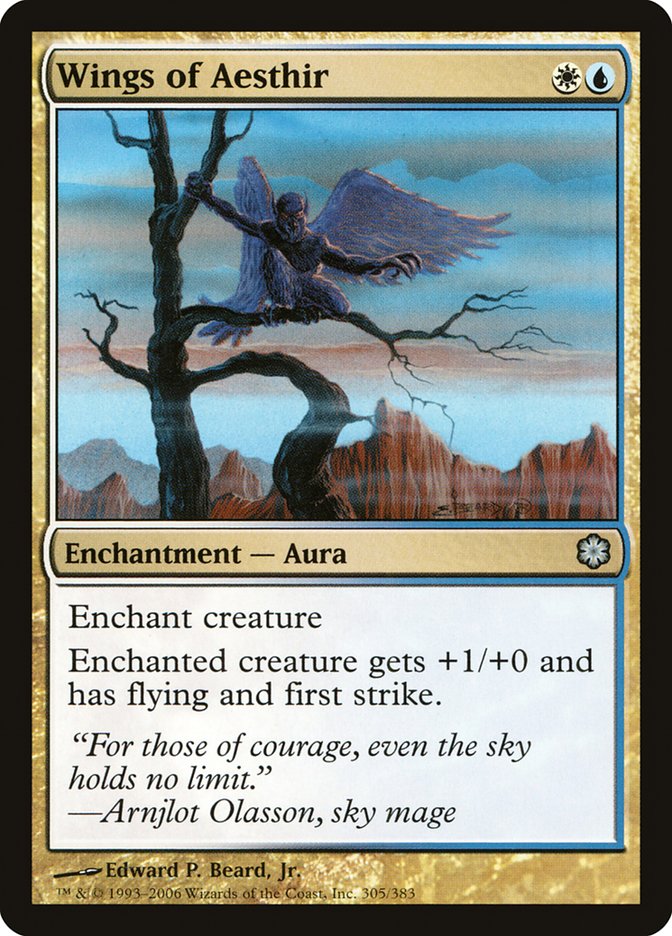 Wings of Aesthir [Coldsnap Theme Decks] MTG Single Magic: The Gathering | Red Claw Gaming