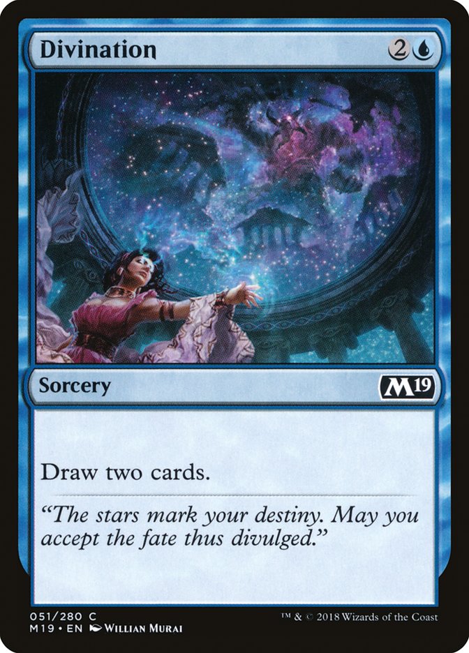 Divination [Core Set 2019] MTG Single Magic: The Gathering | Red Claw Gaming