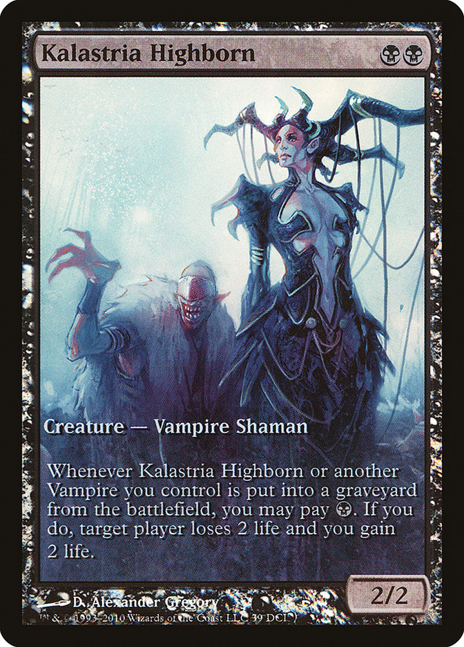 Kalastria Highborn (Game Day) (Extended Art) [Worldwake Prerelease Promos] MTG Single Magic: The Gathering | Red Claw Gaming