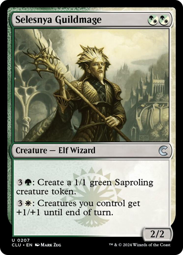 Selesnya Guildmage [Ravnica: Clue Edition] MTG Single Magic: The Gathering | Red Claw Gaming