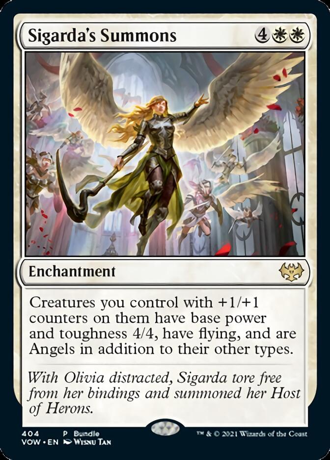 Sigarda's Summons (Bundle) [Innistrad: Crimson Vow] MTG Single Magic: The Gathering | Red Claw Gaming