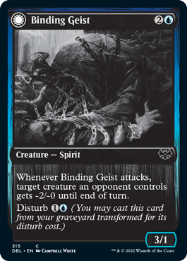 Binding Geist // Spectral Binding [Innistrad: Double Feature] MTG Single Magic: The Gathering | Red Claw Gaming