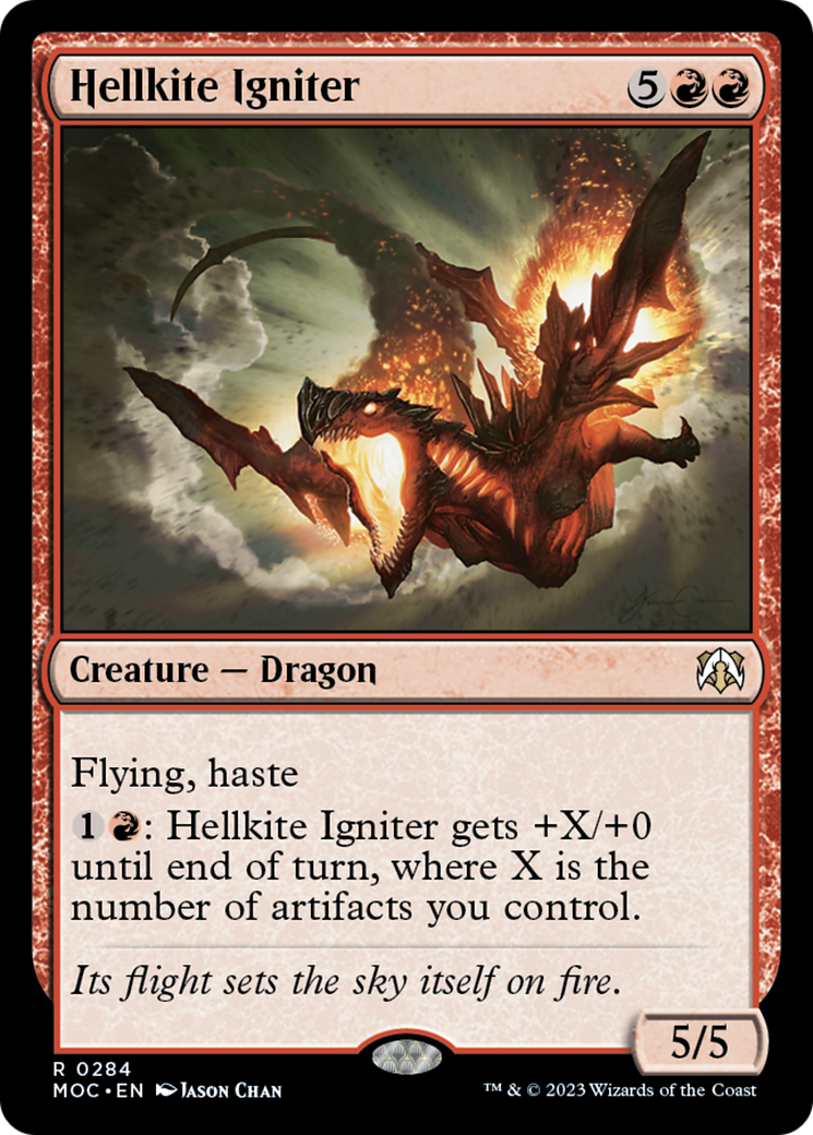 Hellkite Igniter [March of the Machine Commander] MTG Single Magic: The Gathering | Red Claw Gaming