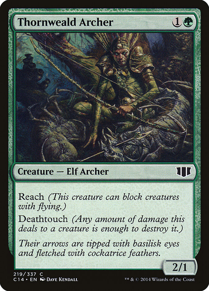 Thornweald Archer [Commander 2014] MTG Single Magic: The Gathering | Red Claw Gaming