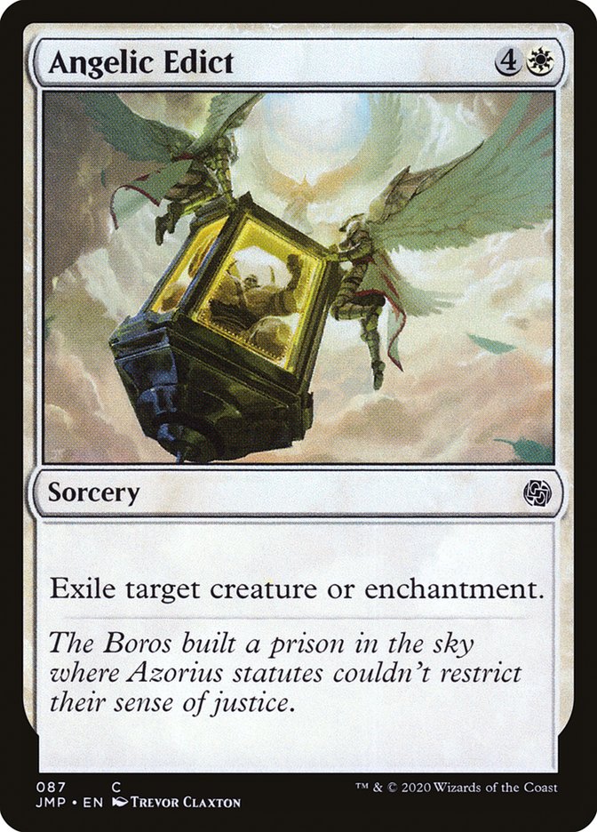 Angelic Edict [Jumpstart] MTG Single Magic: The Gathering | Red Claw Gaming