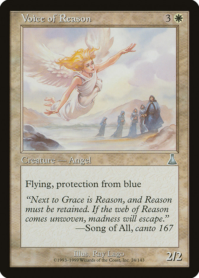 Voice of Reason [Urza's Destiny] MTG Single Magic: The Gathering | Red Claw Gaming