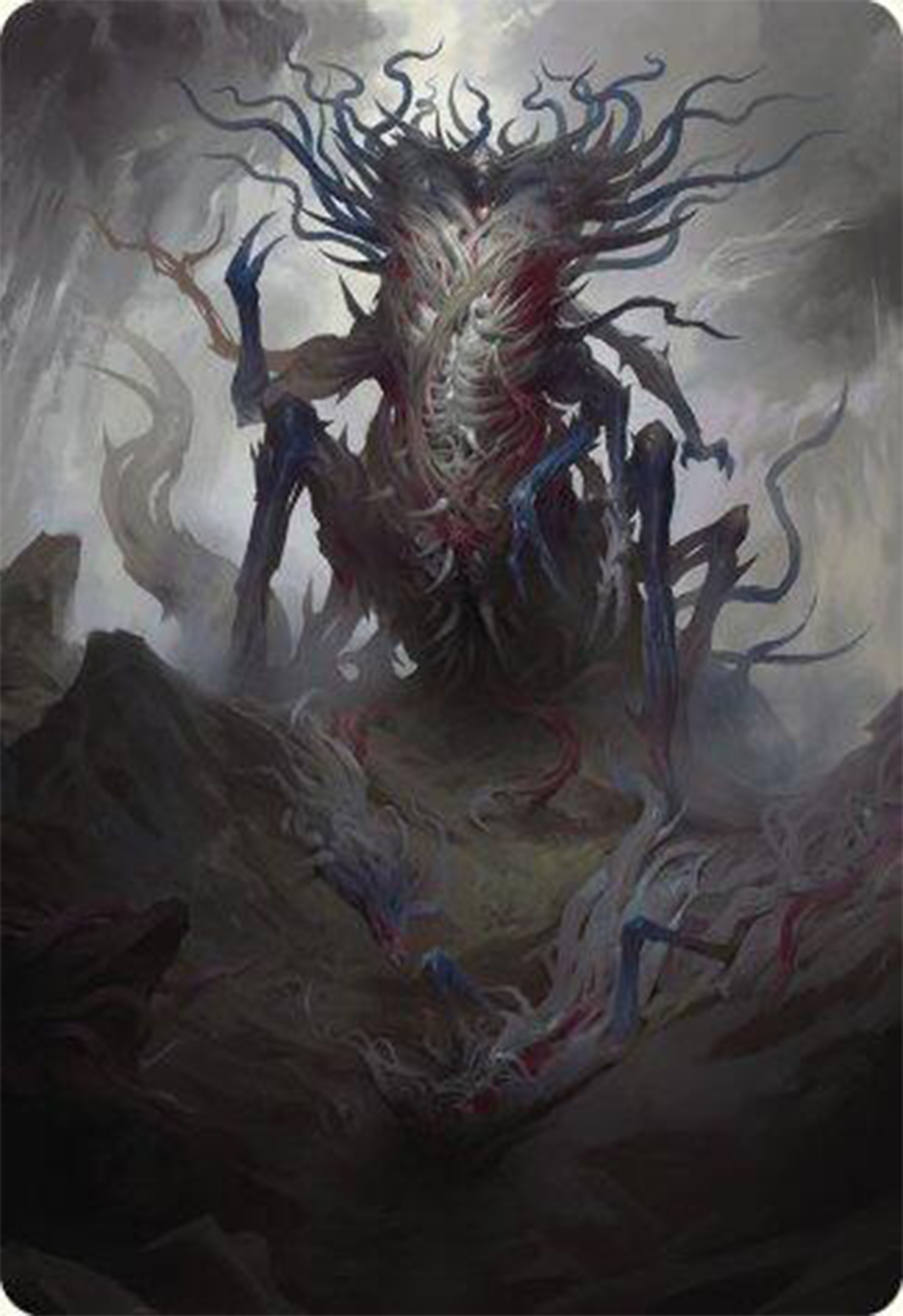 Azlask, the Swelling Scourge Art Card [Modern Horizons 3 Art Series] MTG Single Magic: The Gathering    | Red Claw Gaming