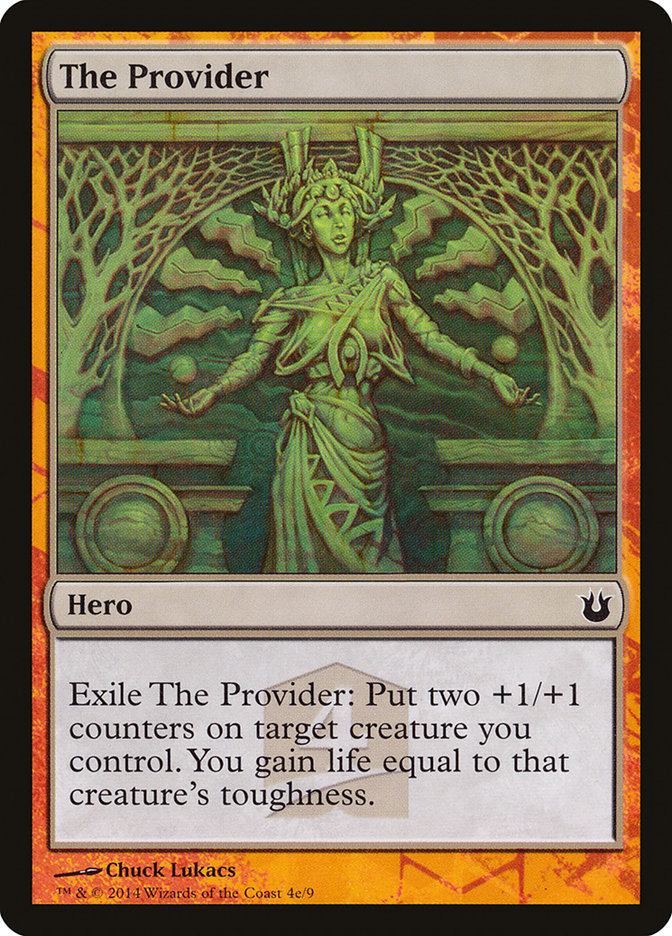 The Provider [Born of the Gods Hero's Path] MTG Single Magic: The Gathering | Red Claw Gaming