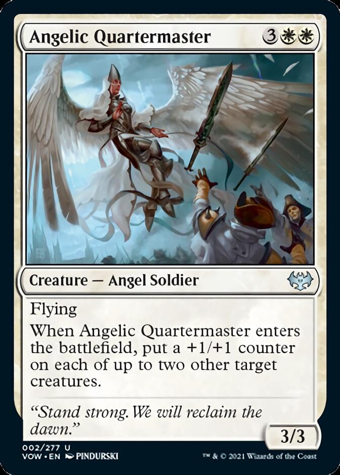 Angelic Quartermaster [Innistrad: Crimson Vow] MTG Single Magic: The Gathering | Red Claw Gaming