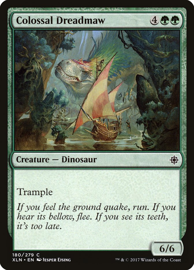 Colossal Dreadmaw [Ixalan] MTG Single Magic: The Gathering | Red Claw Gaming