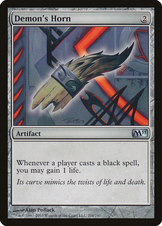 Demon's Horn [Magic 2011] MTG Single Magic: The Gathering | Red Claw Gaming