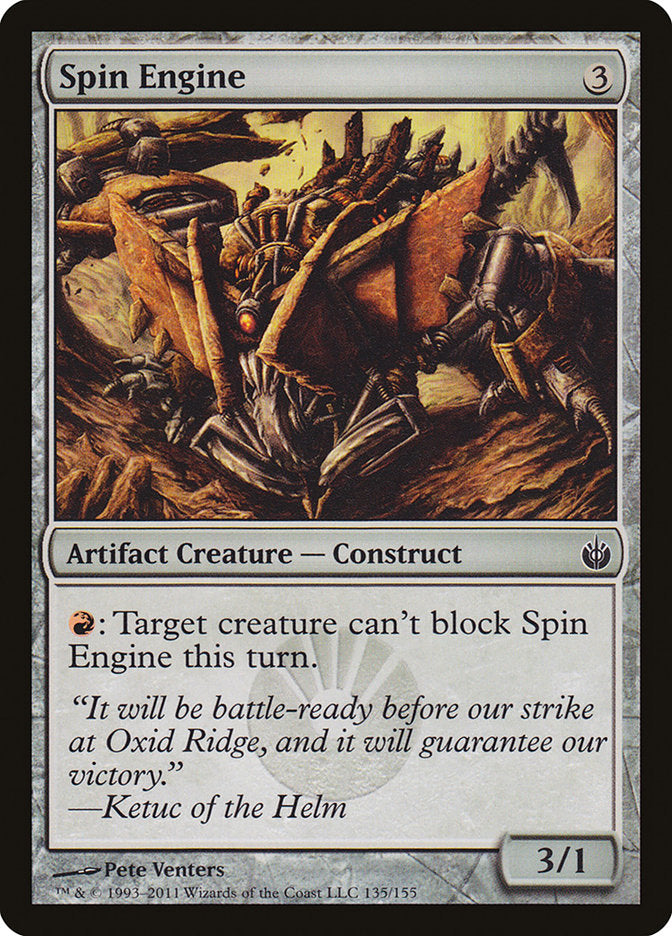 Spin Engine [Mirrodin Besieged] MTG Single Magic: The Gathering | Red Claw Gaming
