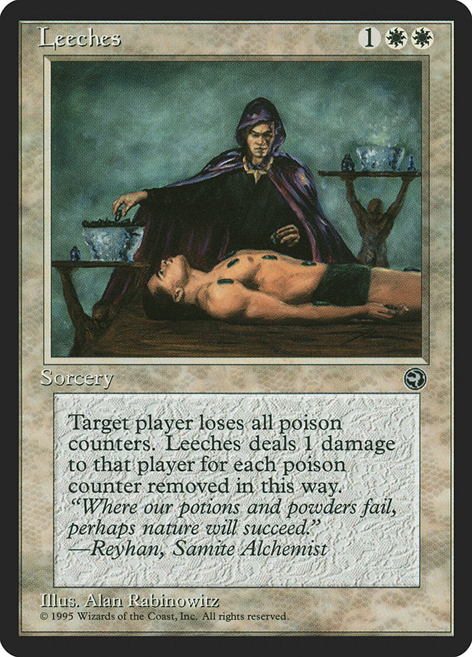 Leeches [Homelands] MTG Single Magic: The Gathering | Red Claw Gaming