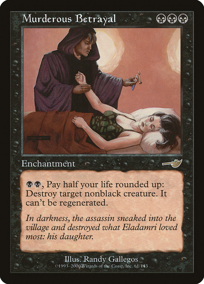 Murderous Betrayal [Nemesis] MTG Single Magic: The Gathering | Red Claw Gaming