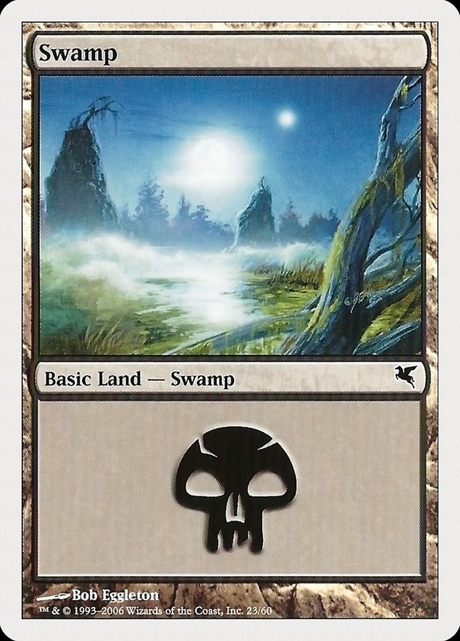 Swamp (23) [Hachette UK] MTG Single Magic: The Gathering | Red Claw Gaming