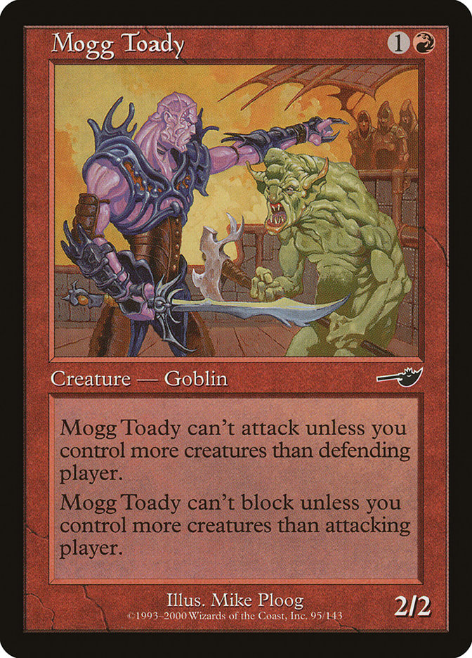 Mogg Toady [Nemesis] MTG Single Magic: The Gathering | Red Claw Gaming