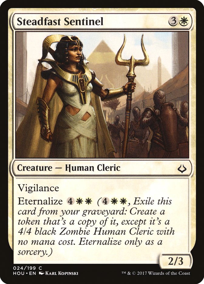 Steadfast Sentinel [Hour of Devastation] MTG Single Magic: The Gathering | Red Claw Gaming