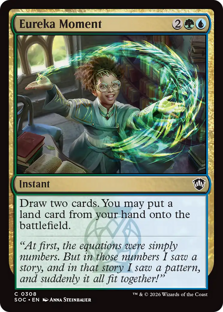 Eureka Moment [Secrets of Strixhaven Commander] MTG Single Magic: The Gathering | Red Claw Gaming