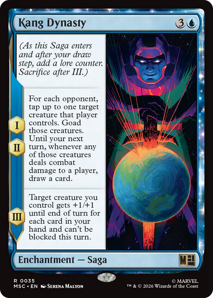 Kang Dynasty (Surge Foil) [Marvel Super Heroes Commander] MTG Single Magic: The Gathering | Red Claw Gaming