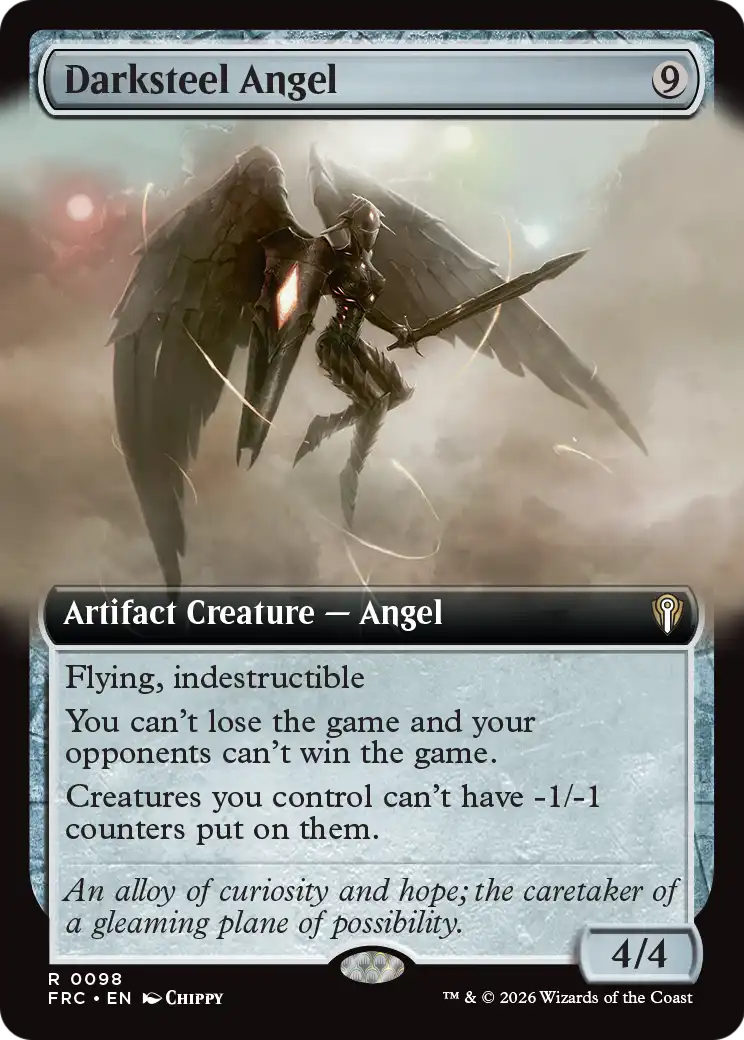 Darksteel Angel (Extended Art) [Star Trek Commander] | Red Claw Gaming