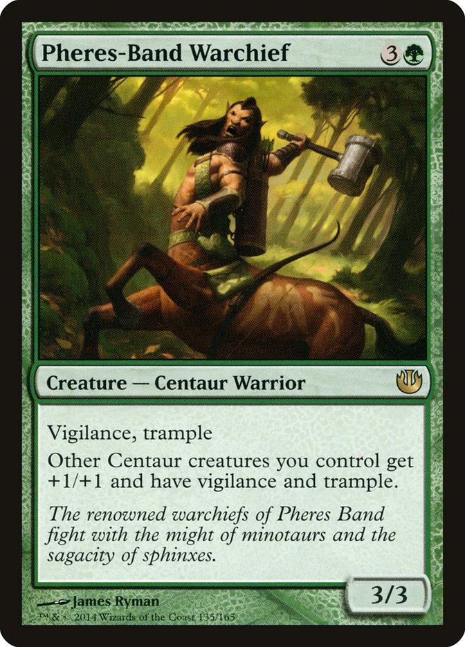 Pheres-Band Warchief [Journey into Nyx] MTG Single Magic: The Gathering | Red Claw Gaming
