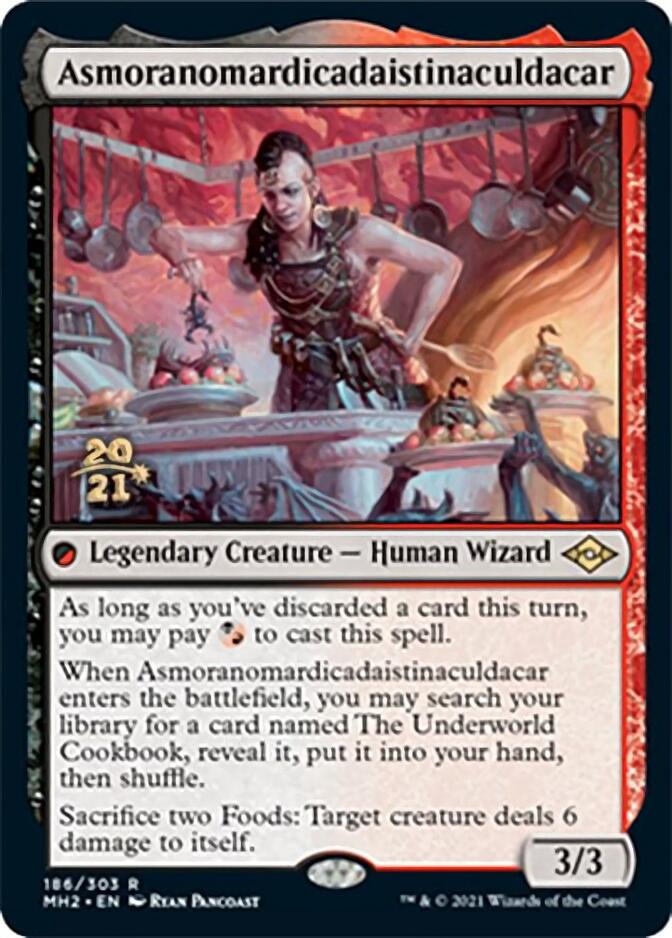 Asmoranomardicadaistinaculdacar [Modern Horizons 2 Prerelease Promos] MTG Single Magic: The Gathering | Red Claw Gaming