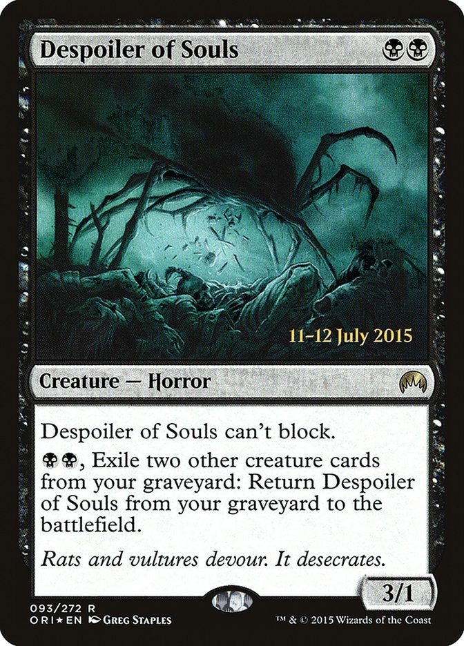 Despoiler of Souls [Magic Origins Prerelease Promos] MTG Single Magic: The Gathering | Red Claw Gaming