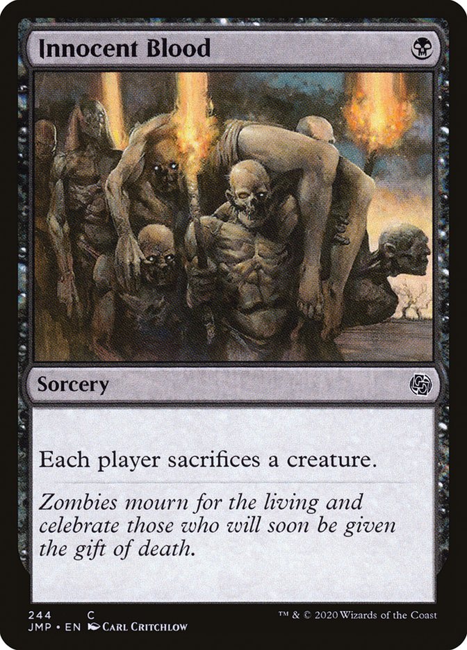 Innocent Blood [Jumpstart] MTG Single Magic: The Gathering | Red Claw Gaming