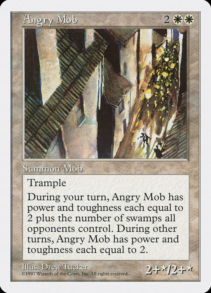 Angry Mob [Fifth Edition] MTG Single Magic: The Gathering | Red Claw Gaming
