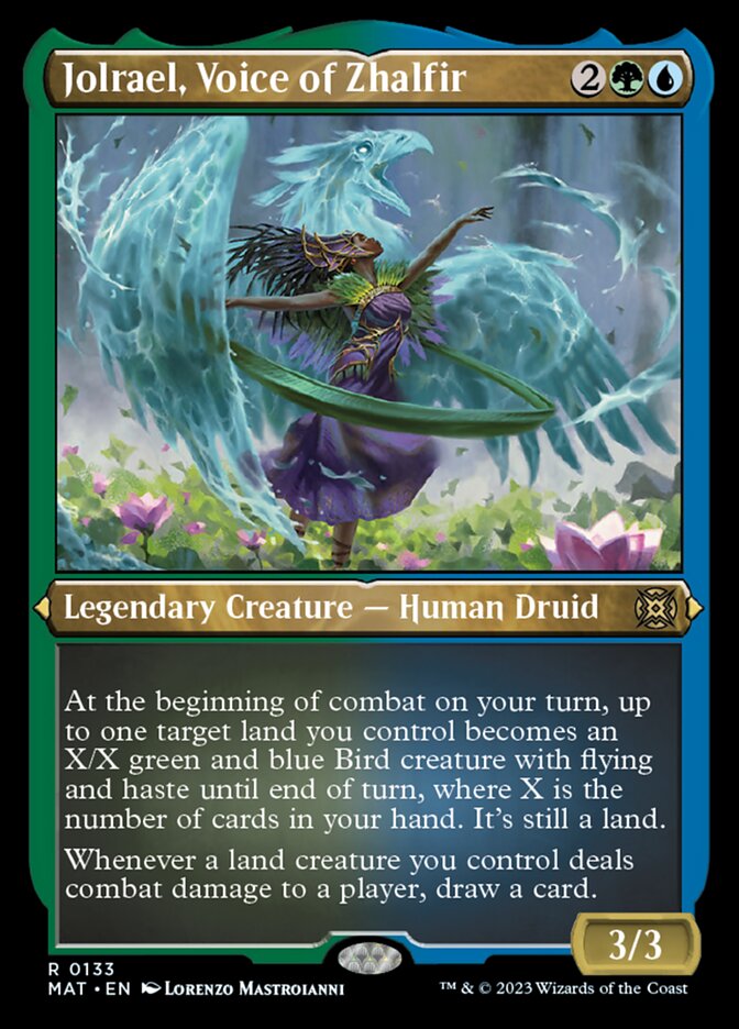 Jolrael, Voice of Zhalfir (Foil Etched) [March of the Machine: The Aftermath] MTG Single Magic: The Gathering | Red Claw Gaming