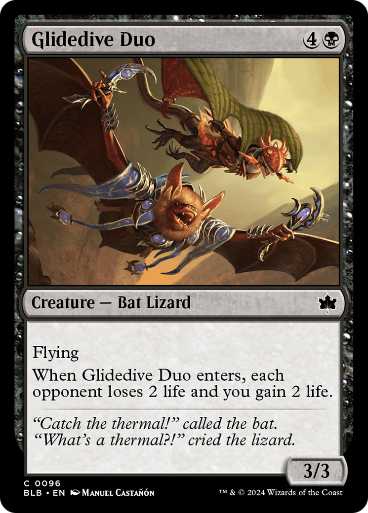 Glidedive Duo [Bloomburrow] MTG Single Magic: The Gathering | Red Claw Gaming