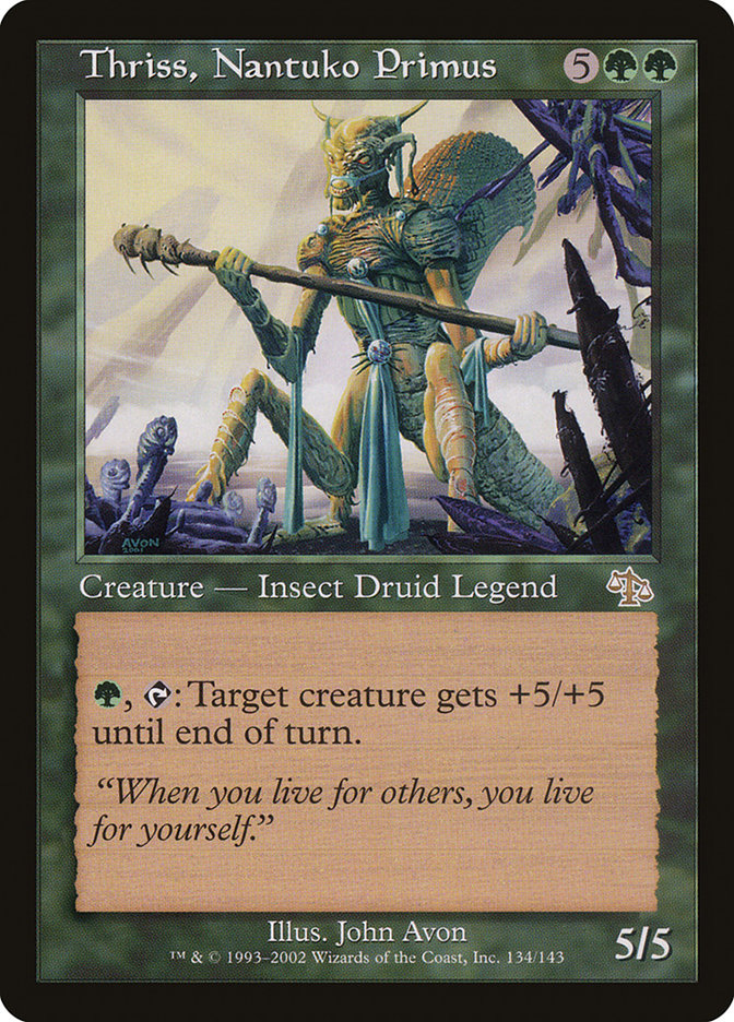 Thriss, Nantuko Primus [Judgment] MTG Single Magic: The Gathering | Red Claw Gaming