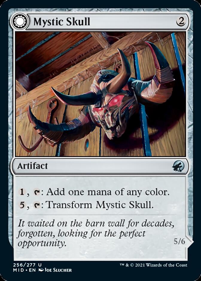 Mystic Skull // Mystic Monstrosity [Innistrad: Midnight Hunt] MTG Single Magic: The Gathering | Red Claw Gaming