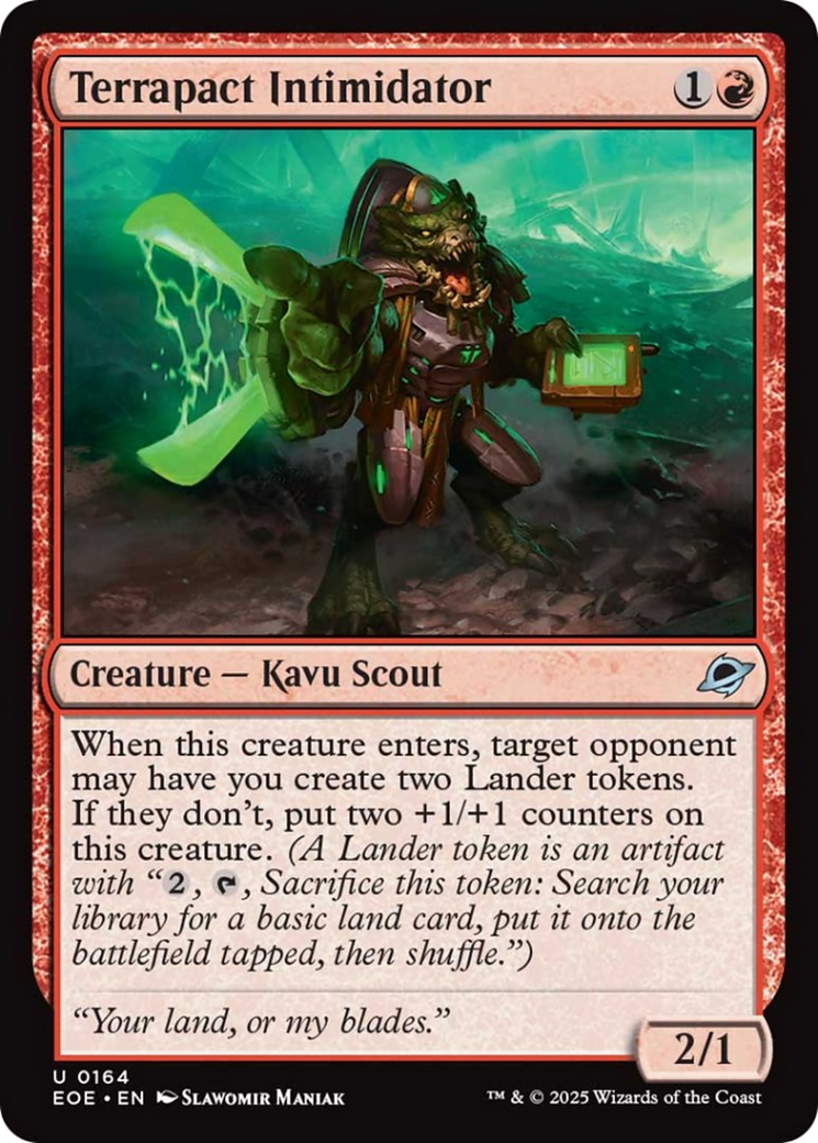 Terrapact Intimidator [Edge of Eternities] MTG Single Magic: The Gathering | Red Claw Gaming