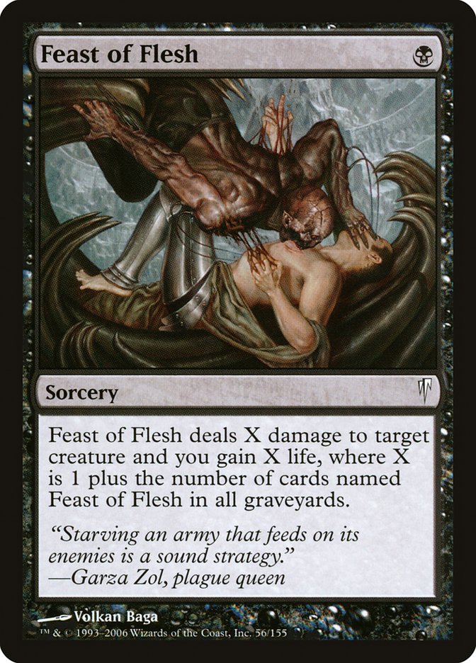 Feast of Flesh [Coldsnap] MTG Single Magic: The Gathering | Red Claw Gaming