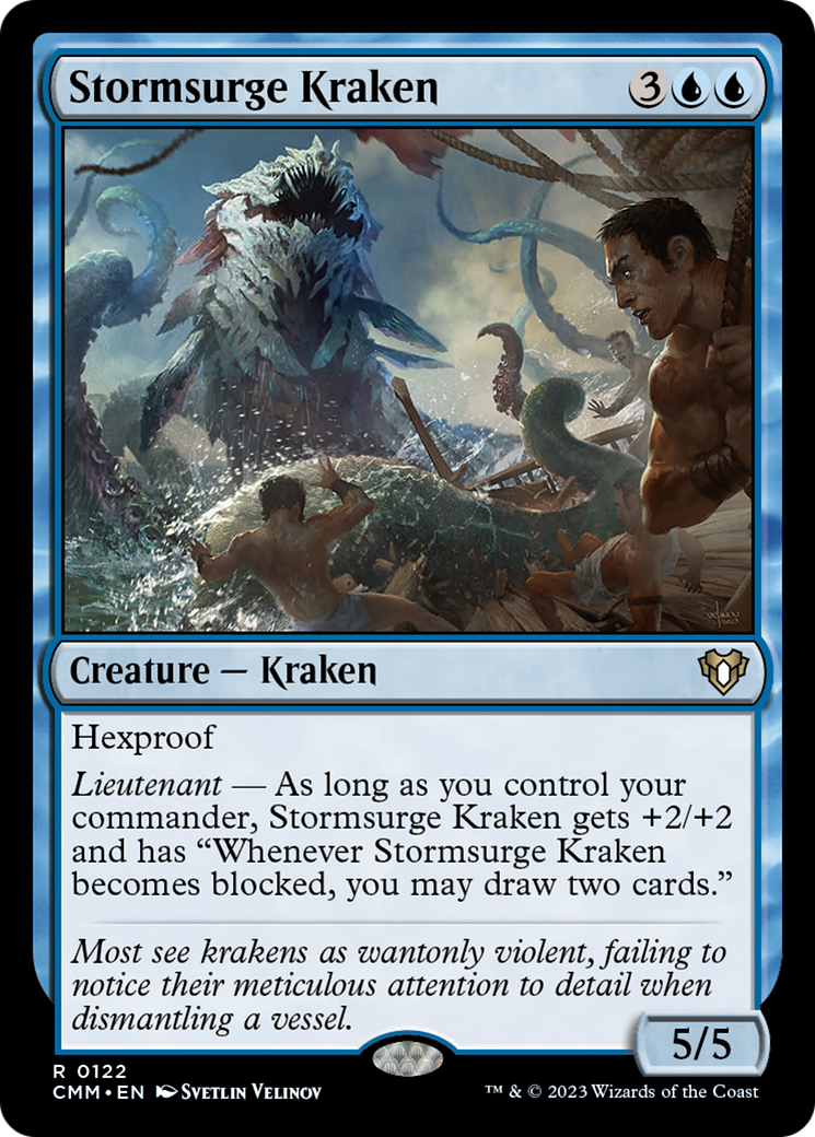 Stormsurge Kraken [Commander Masters] MTG Single Magic: The Gathering | Red Claw Gaming
