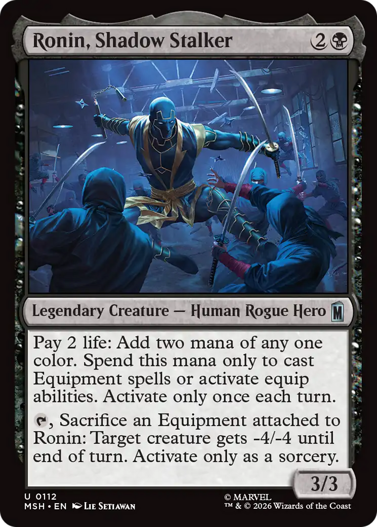 Ronin, Shadow Stalker [Marvel Super Heroes] | Red Claw Gaming