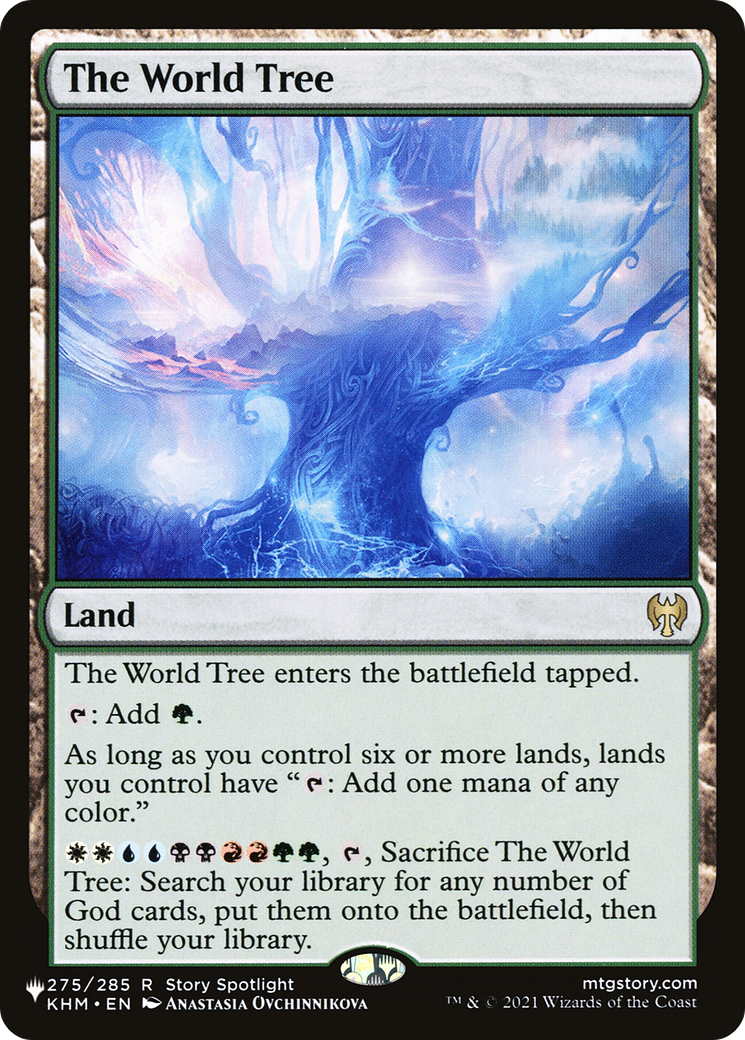 The World Tree [The List] MTG Single Magic: The Gathering | Red Claw Gaming
