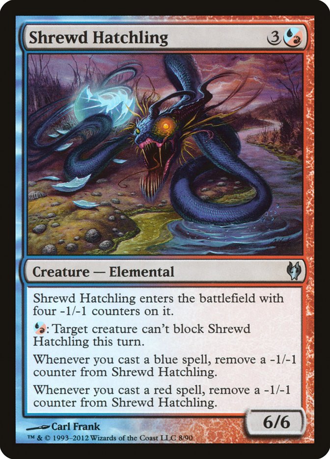 Shrewd Hatchling [Duel Decks: Izzet vs. Golgari] MTG Single Magic: The Gathering | Red Claw Gaming