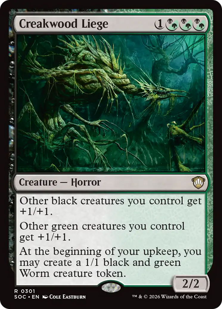 Creakwood Liege [Secrets of Strixhaven Commander] MTG Single Magic: The Gathering | Red Claw Gaming