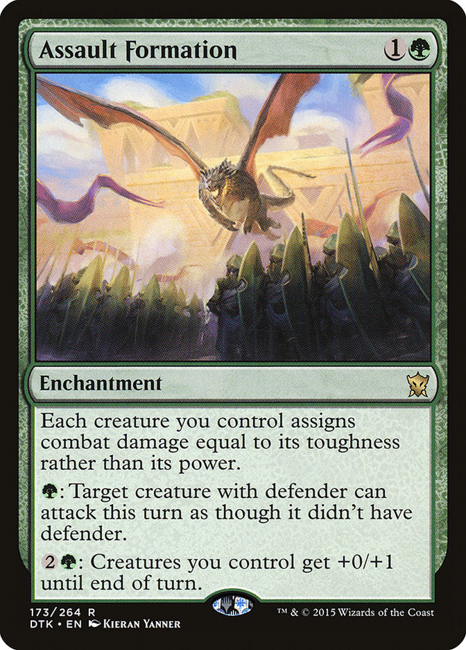Assault Formation [Dragons of Tarkir] MTG Single Magic: The Gathering | Red Claw Gaming
