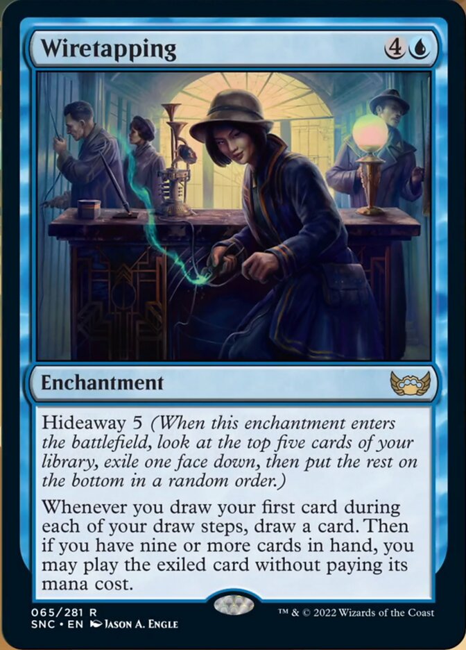 Wiretapping [Streets of New Capenna] MTG Single Magic: The Gathering | Red Claw Gaming