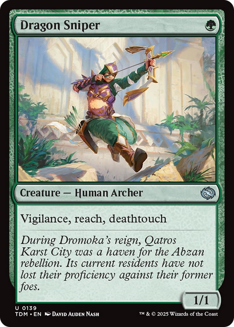 Dragon Sniper [Tarkir: Dragonstorm] MTG Single Magic: The Gathering | Red Claw Gaming